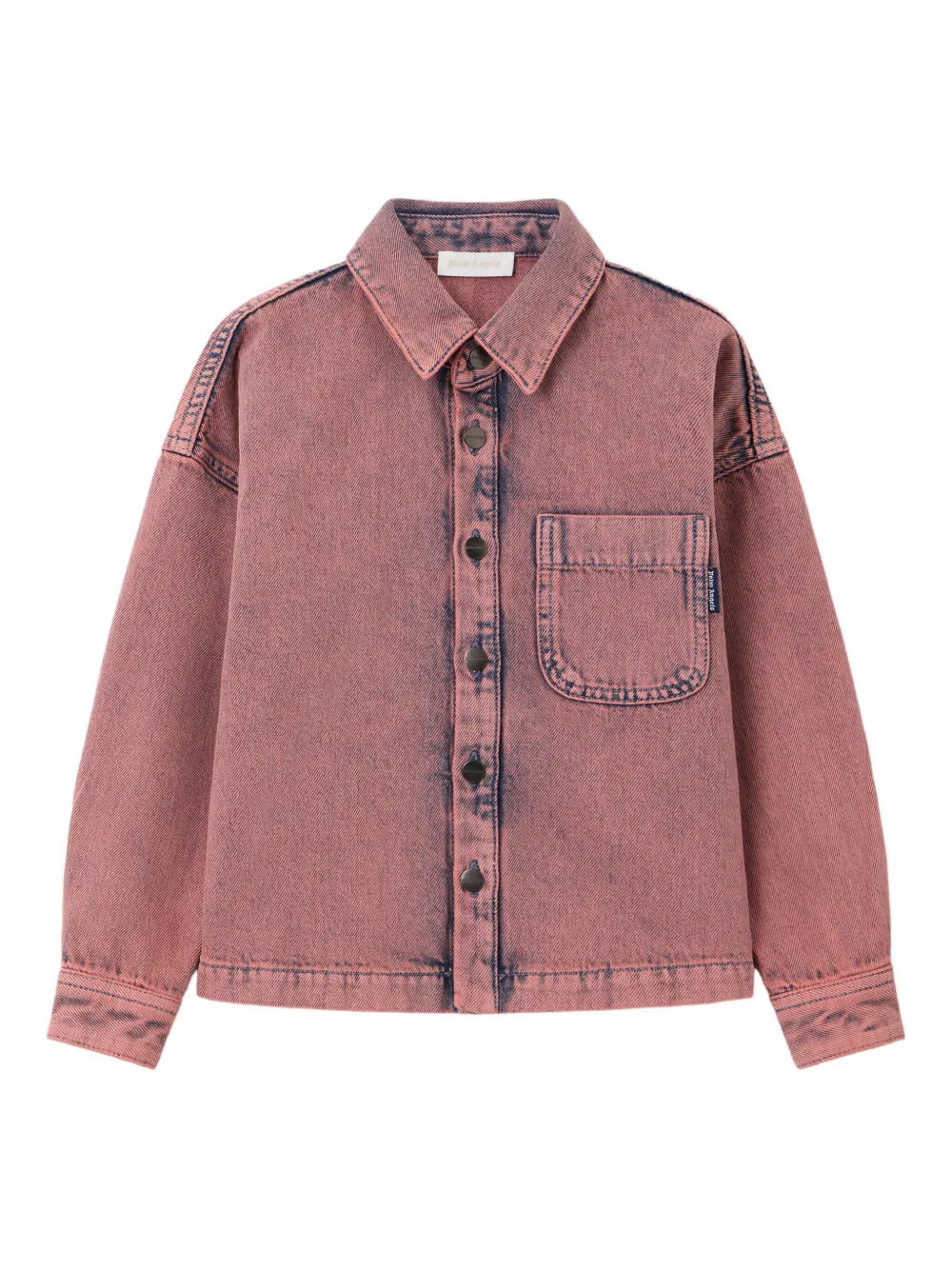 Джинсовая рубашка Palm Angels Kids, розовый
Джинсовая рубашка Palm Angels Kids, розовый