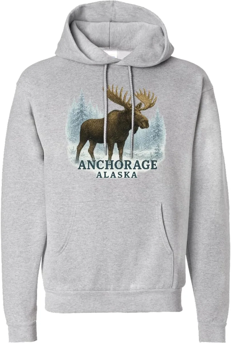 Толстовка с капюшоном Anchorage Alaska Moose inktastic
Толстовка с капюшоном Anchorage Alaska Moose inktastic
