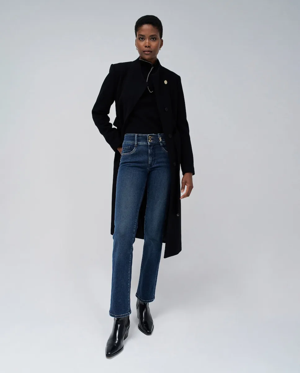 Женские прямые джинсы Secret push с высокой посадкой Salsa Jeans, синий
Женские прямые джинсы Secret push с высокой посадкой Salsa Jeans, синий