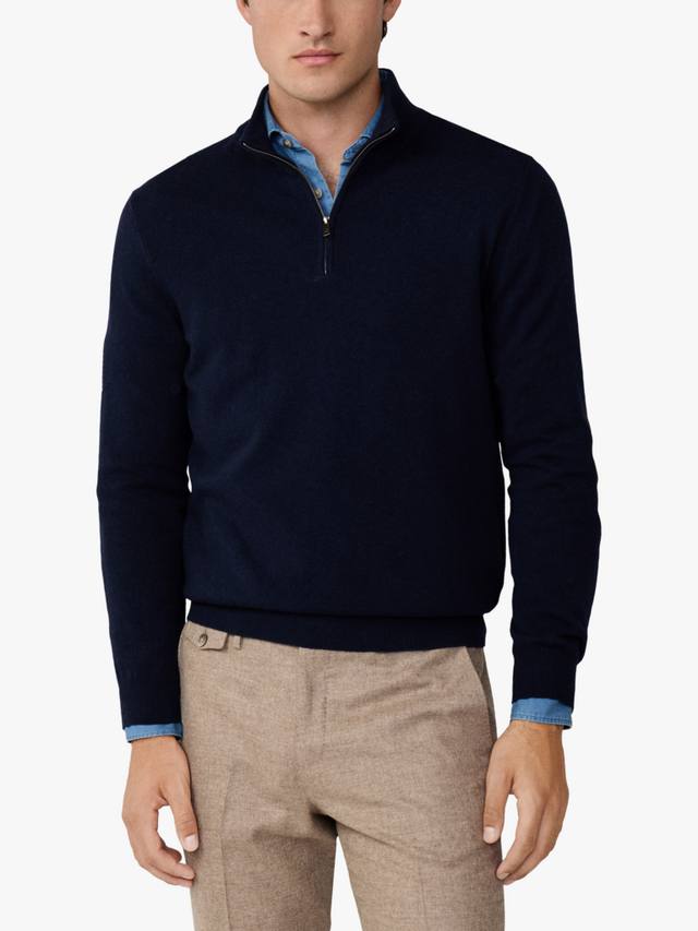 Джемпер с высоким воротником и длинными рукавами из шерстяной смеси Hackett London
Джемпер с высоким воротником и длинными рукавами из шерстяной смеси Hackett London