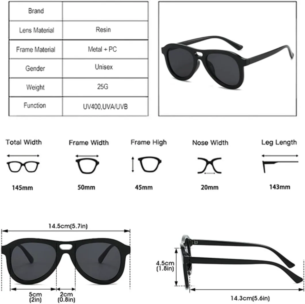 Винтажные мужские солнцезащитные очки с двойной перемычкой, модные солнцезащитные очки UV400 для женщин, оливково-зеленые солнцезащитные очки UUPTTPL, Brown Tea
Винтажные мужские солнцезащитные очки с двойной перемычкой, модные солнцезащитные очки UV400 для женщин, оливково-зеленые солнцезащитные очки UUPTTPL, Brown Tea