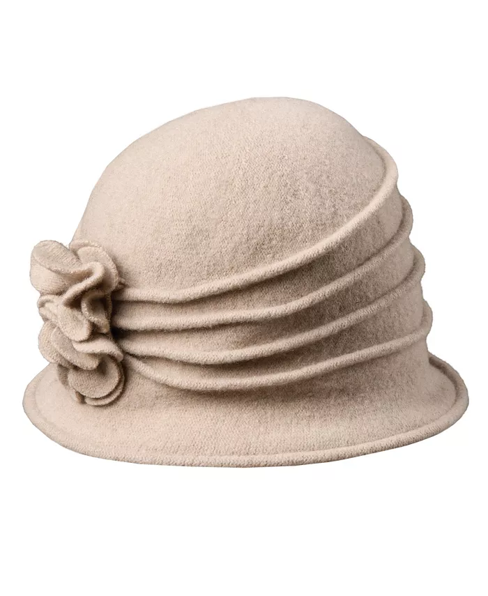 Женская вязаная шерстяная шляпа-клош с цветком Dorfman Pacific, коричневый/бежевый
Женская вязаная шерстяная шляпа-клош с цветком Dorfman Pacific, коричневый/бежевый