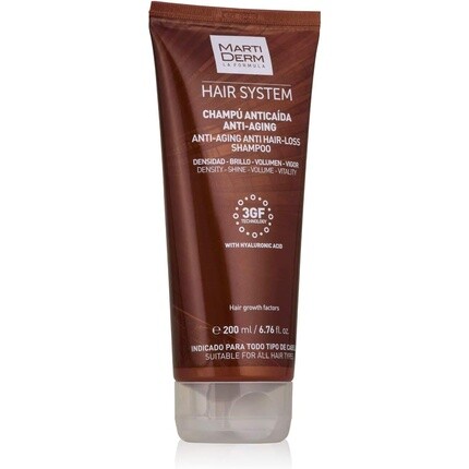 Hair S 3Gf Champ против старения, 200 мл, Martiderm
Hair S 3Gf Champ против старения, 200 мл, Martiderm