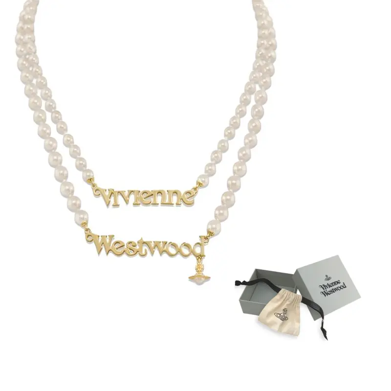 Двойное ожерелье Pearl Vivienne Westwood
Двойное ожерелье Pearl Vivienne Westwood