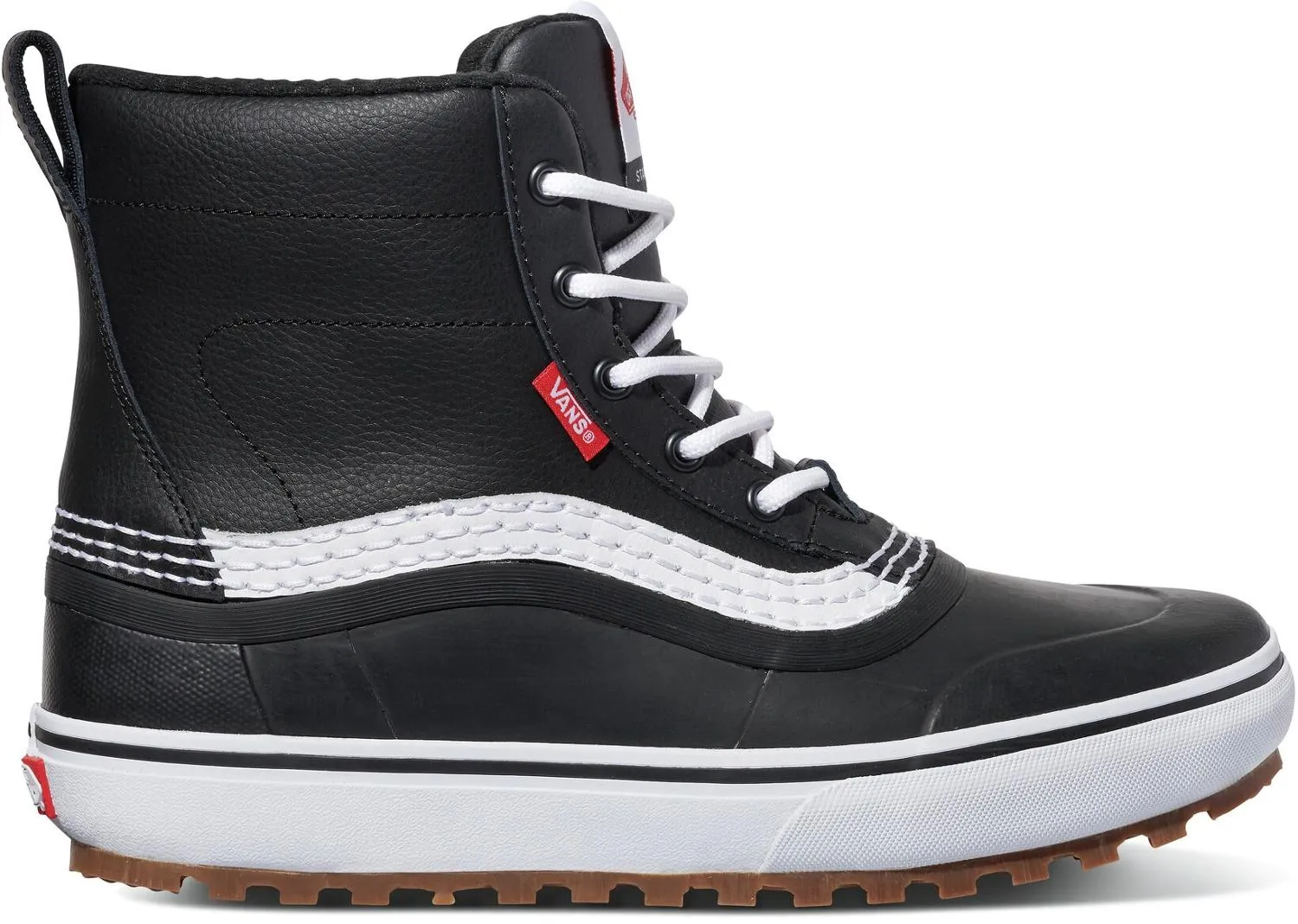 Стандартные зимние водонепроницаемые ботинки MTE для мужчин Vans, Black/White
Стандартные зимние водонепроницаемые ботинки MTE для мужчин Vans, Black/White