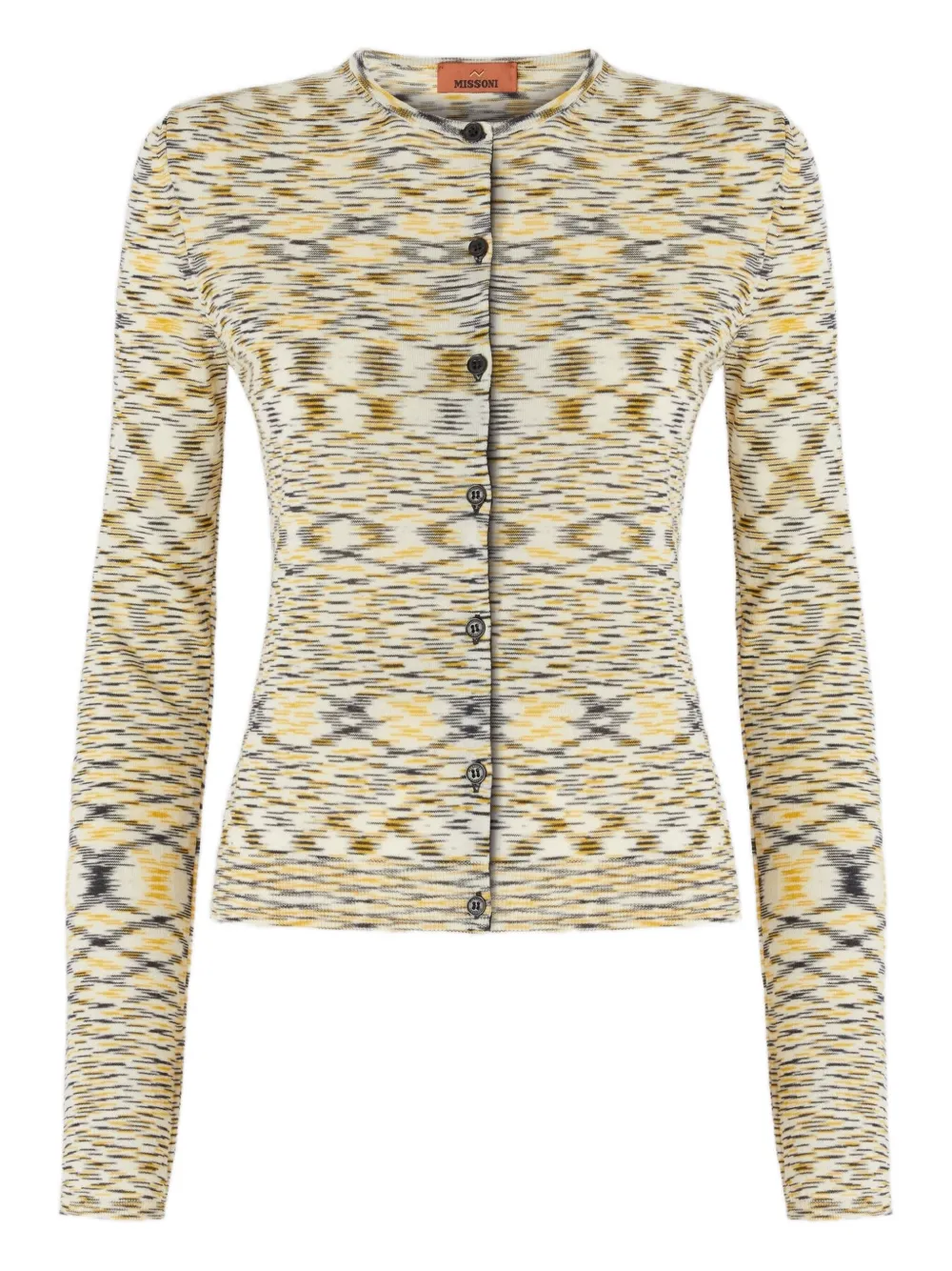 Кардиган из смесовой шерсти с узором Missoni, желтый
Кардиган из смесовой шерсти с узором Missoni, желтый