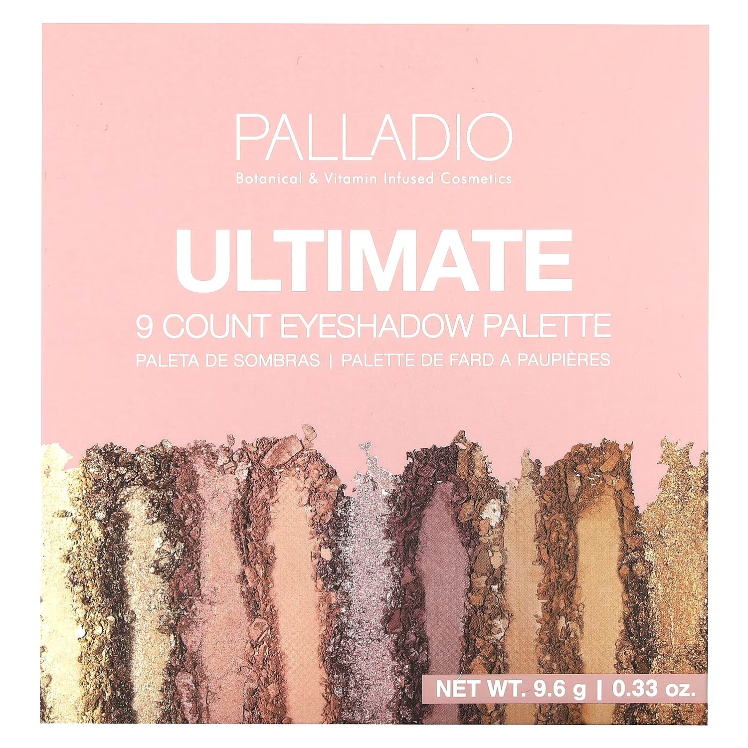 Палетка теней для век Palladio Ultimate Rosey Nudes из 9 цветов, 9,6 г
Палетка теней для век Palladio Ultimate Rosey Nudes из 9 цветов, 9,6 г