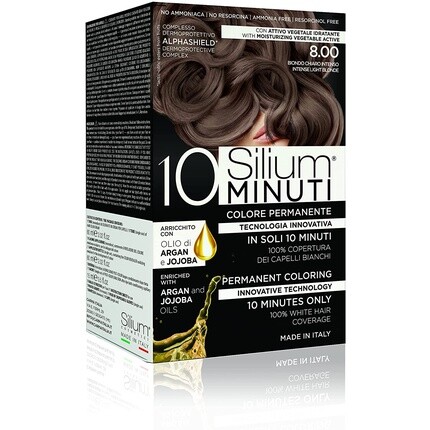 Краска для волос Couleur 10 Minute Intense Light Blonde 8.0, Silium
Краска для волос Couleur 10 Minute Intense Light Blonde 8.0, Silium