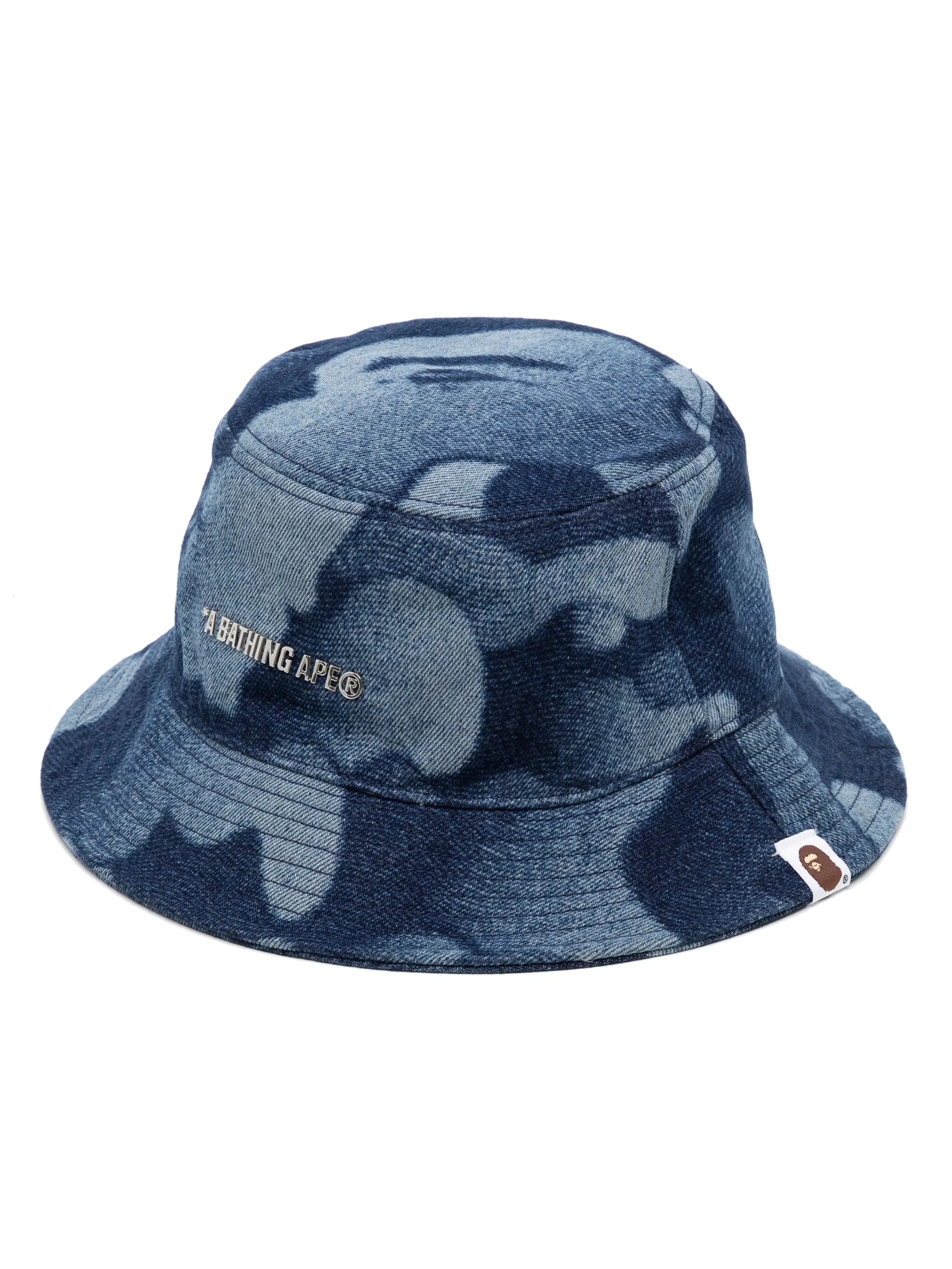 Джинсовая панама с логотипом A Bathing Ape, синий
Джинсовая панама с логотипом A Bathing Ape, синий