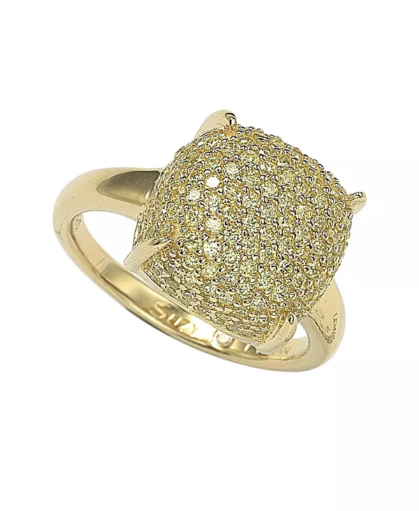 Кольцо-Пуф Suzy Levian из стерлингового серебра с кубическим цирконием Suzy Levian New York, yellow
Кольцо-Пуф Suzy Levian из стерлингового серебра с кубическим цирконием Suzy Levian New York, yellow