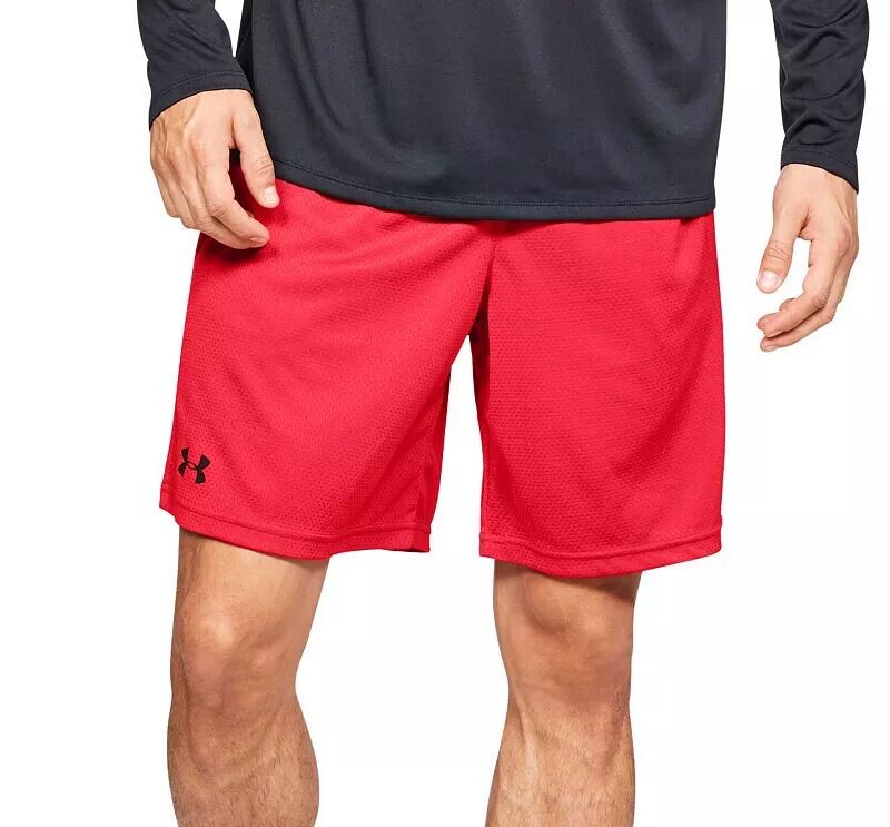 Мужские шорты Under Armour из технической сетки 9 дюймов, красный/черный
Мужские шорты Under Armour из технической сетки 9 дюймов, красный/черный