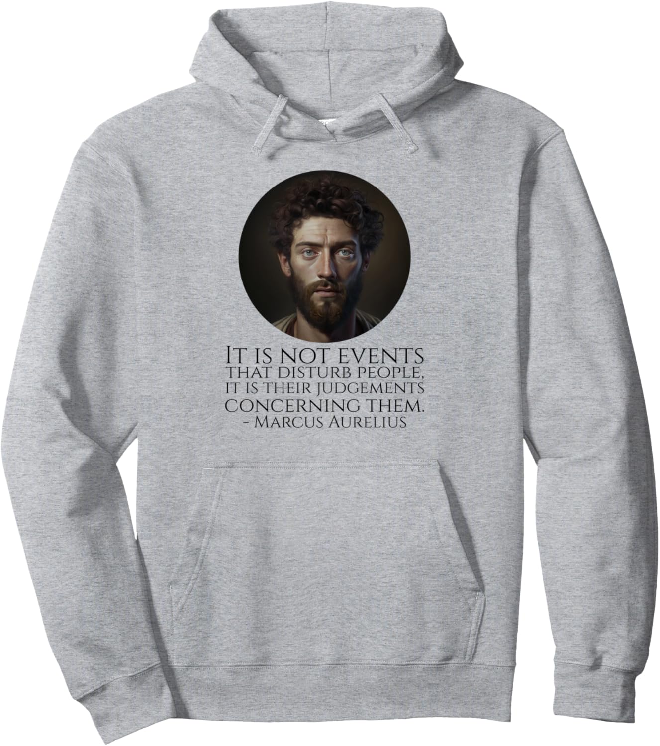 Марк Аврелий - цитаты из древнеримской стоической философии (худи) Marcus Aurelius Roman Stoic Philosophy Quotes, серый
Марк Аврелий - цитаты из древнеримской стоической философии (худи) Marcus Aurelius Roman Stoic Philosophy Quotes, серый