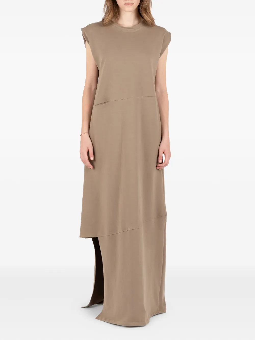 Платье Trinity асимметричного кроя Société Anonyme, нейтральный 
Платье Trinity асимметричного кроя Société Anonyme, нейтральный