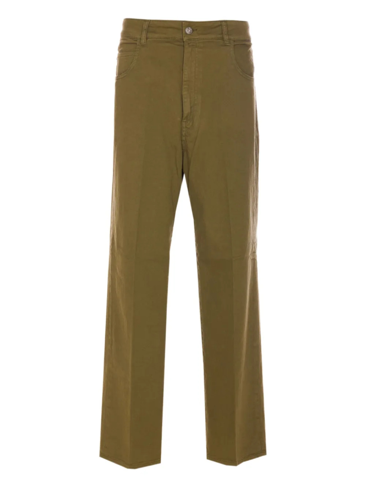 Джинсы из хлопка TRUE AVENUE, зеленый 
Джинсы из хлопка TRUE AVENUE, зеленый