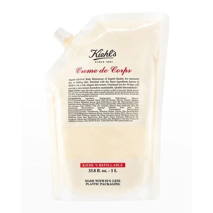 Creme De Corps, сменный лосьон для тела, 33,8 унции, Kiehl'S
Creme De Corps, сменный лосьон для тела, 33,8 унции, Kiehl'S