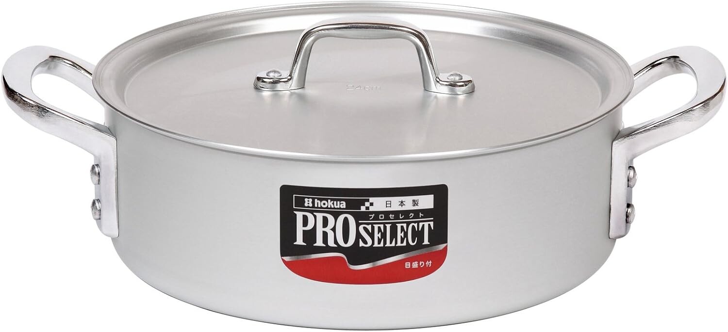 Алюминиевая кастрюля с внешним кольцом Hokuriku, Pro Select, 10,6 дюймов (27 см) A1520227 HOKURIKUALUMI, Sliver
Алюминиевая кастрюля с внешним кольцом Hokuriku, Pro Select, 10,6 дюймов (27 см) A1520227 HOKURIKUALUMI, Sliver