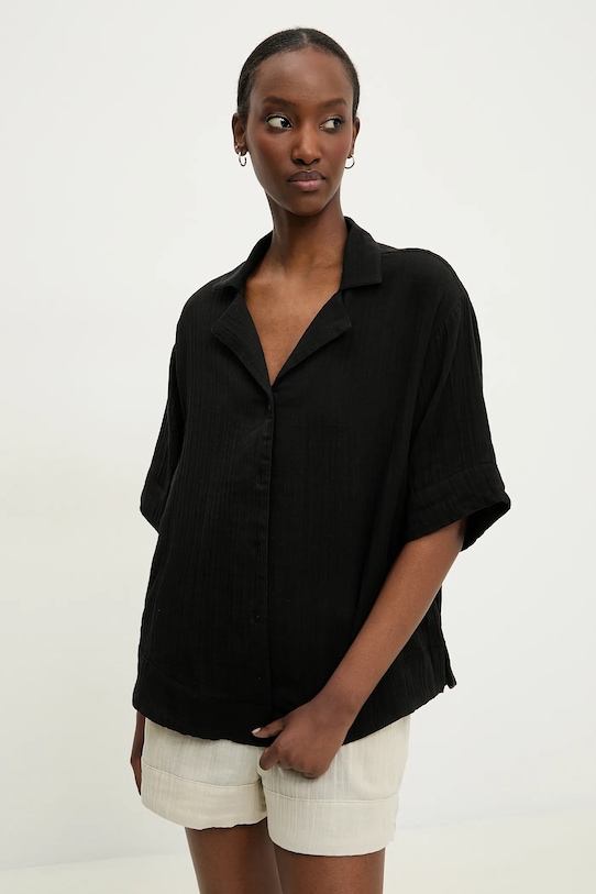 Хлопковая рубашка Answear.Lab, черный
Хлопковая рубашка Answear.Lab, черный