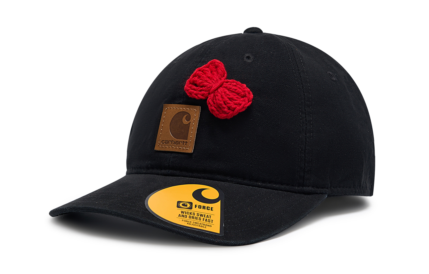 Carhartt Хлопковая бейсболка унисекс, Black 
Carhartt Хлопковая бейсболка унисекс, Black