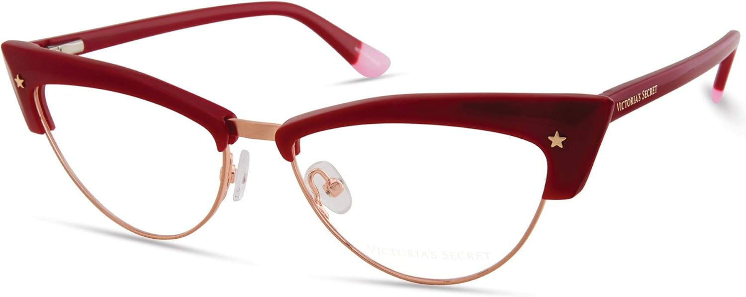 Victoria's Secret очки VS 5018 069 темно-красные, розовая оправа с золотой звездой на конце
Victoria's Secret очки VS 5018 069 темно-красные, розовая оправа с золотой звездой на конце