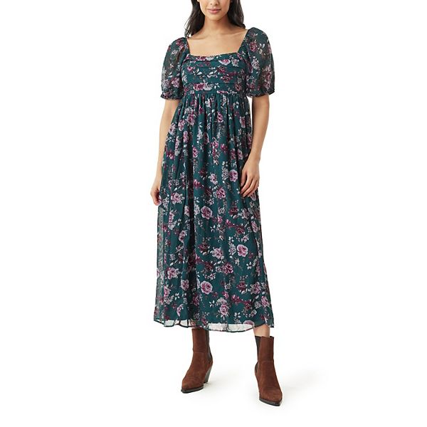 Юбка-макси с плиссированным лифом и пышными рукавами для подростков Wallflower, Ponderosa Pine Floral
Юбка-макси с плиссированным лифом и пышными рукавами для подростков Wallflower, Ponderosa Pine Floral