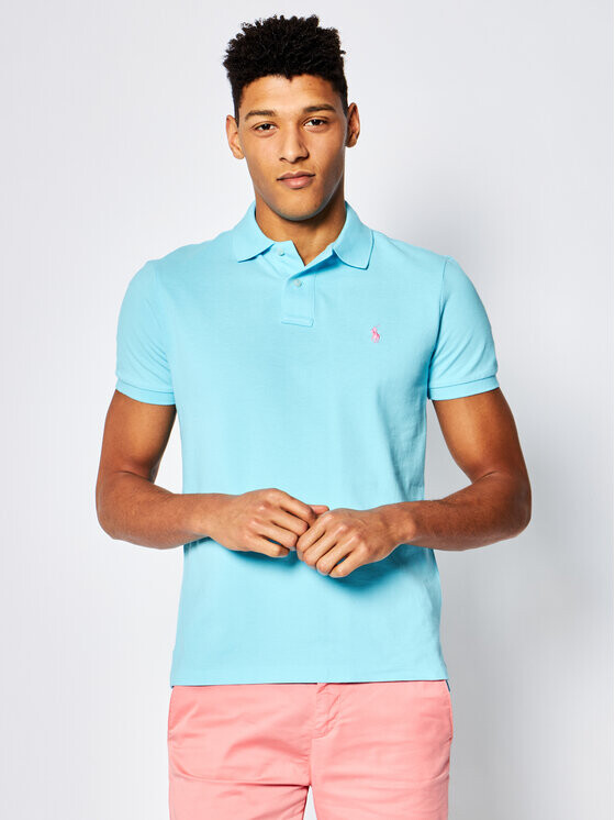 Рубашка поло узкого кроя по индивидуальному заказу Polo Ralph Lauren, синий
Рубашка поло узкого кроя по индивидуальному заказу Polo Ralph Lauren, синий