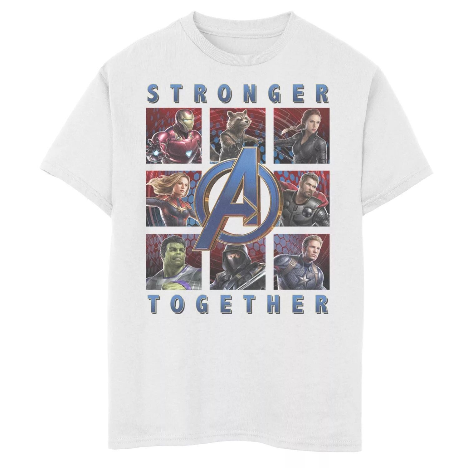 Футболка с графической панелью для мальчиков 8–20 лет «Marvel Avengers Endgame Stronger Together» Marvel
Футболка с графической панелью для мальчиков 8–20 лет «Marvel Avengers Endgame Stronger Together» Marvel