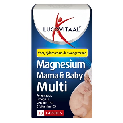 Magnesium Mama & Baby Multi - незаменимая добавка магния для матерей и детей Lucovitaal
Magnesium Mama & Baby Multi - незаменимая добавка магния для матерей и детей Lucovitaal