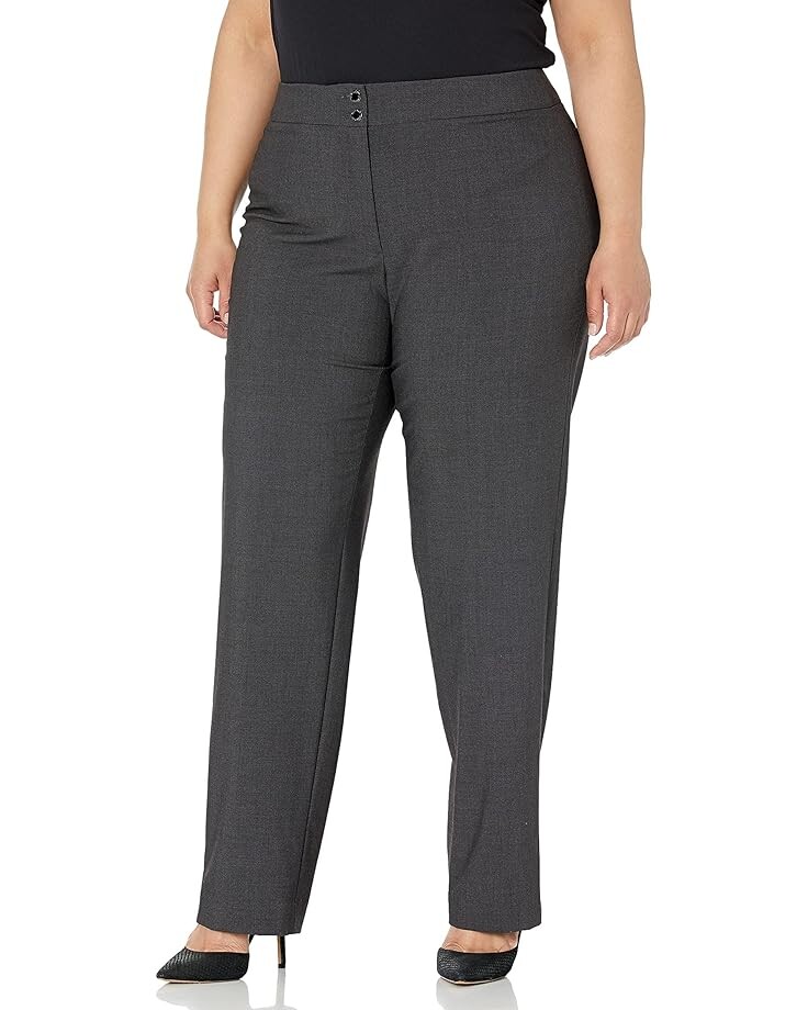 Брюки Calvin Klein Plus Size Career, цвет Charcoal
Брюки Calvin Klein Plus Size Career, цвет Charcoal