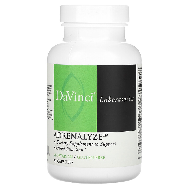 DaVinci Laboratories, Adrenalyze`` 90 капсул
DaVinci Laboratories, Adrenalyze`` 90 капсул