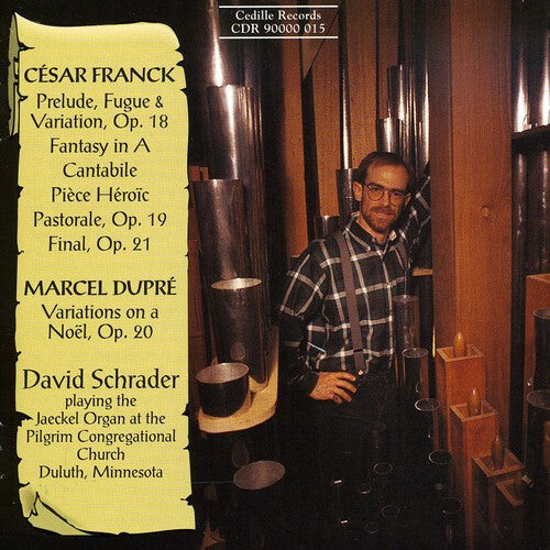 CD диск Franck / Dupre / Schrader: Organ Music: Prelude / Fuge & Variations 
CD диск Franck / Dupre / Schrader: Organ Music: Prelude / Fuge & Variations