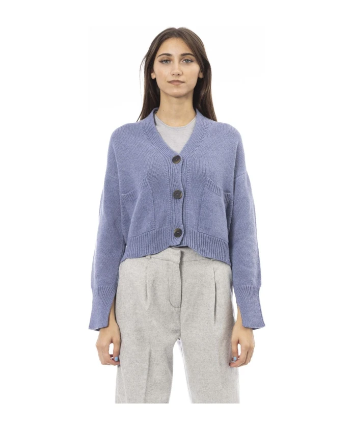 Кардиган вневременной элегантности Alpha Studio, синий
Кардиган вневременной элегантности Alpha Studio, синий