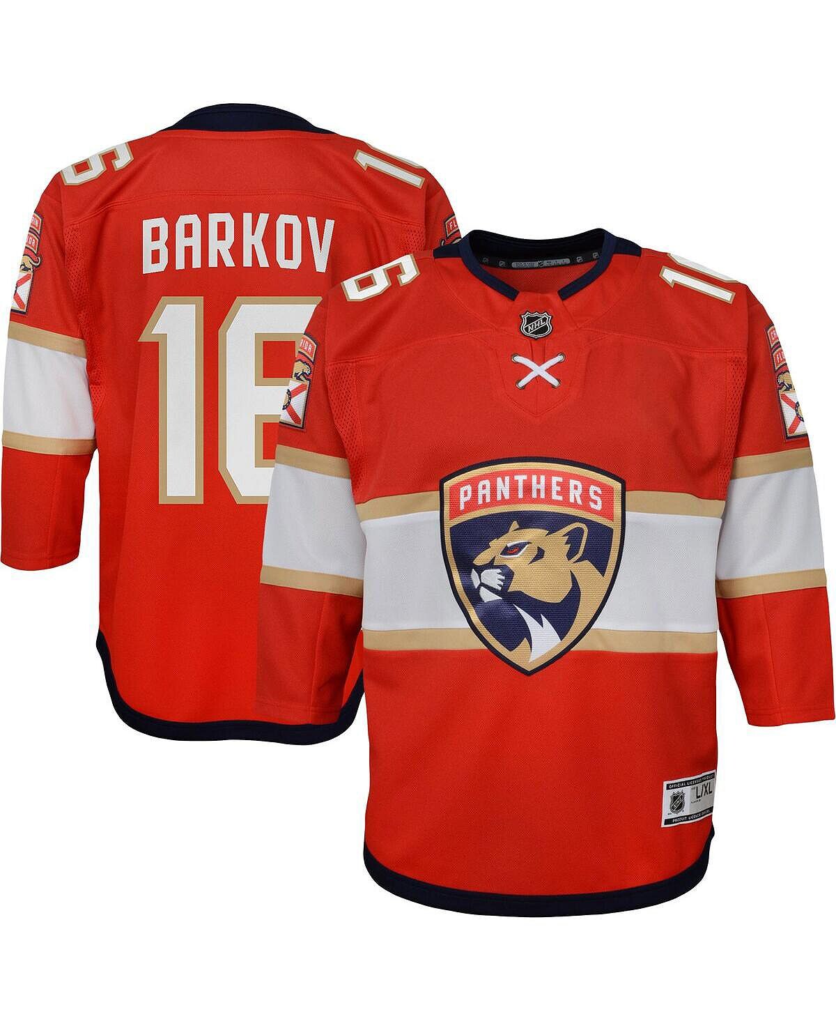Big Boys and Girls Александр Барков Red Florida Panthers Домашняя копия капитана Джерси игрока Outerstuff
Big Boys and Girls Александр Барков Red Florida Panthers Домашняя копия капитана Джерси игрока Outerstuff