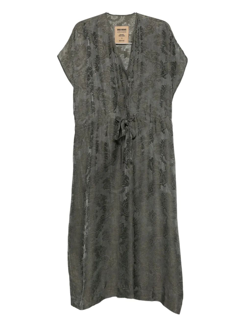 Платье с цветочным узором Uma Wang, зеленый 
Платье с цветочным узором Uma Wang, зеленый