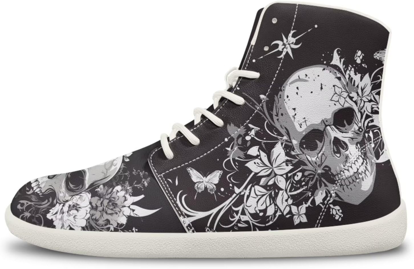 Мужские кроссовки с черепом, высокие средней посадки, спортивные для бега, тенниса и активного отдыха, с ремешком Ecaestolph, серый
Мужские кроссовки с черепом, высокие средней посадки, спортивные для бега, тенниса и активного отдыха, с ремешком Ecaestolph, серый