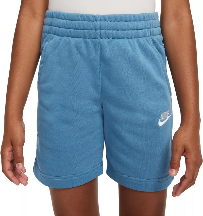 Флисовые шорты из френч терри Nike All Kids Fit Sportswear Club, цвет Aegean Storm/White
Флисовые шорты из френч терри Nike All Kids Fit Sportswear Club, цвет Aegean Storm/White