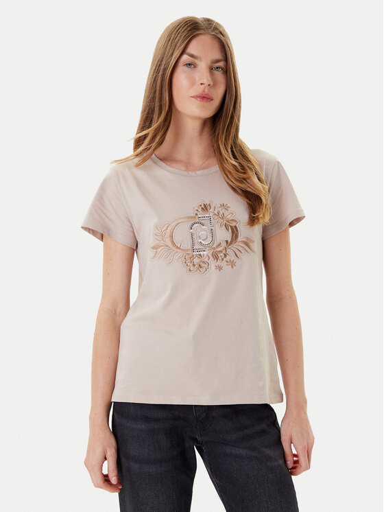 Футболка regular fit TF5162 JS923 Liu Jo Sport, бежевый
Футболка regular fit TF5162 JS923 Liu Jo Sport, бежевый