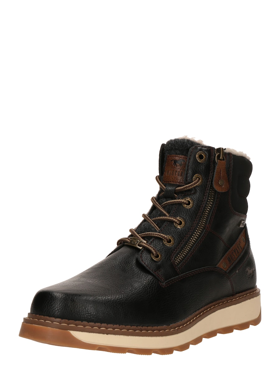 Ботинки на шнуровке MUSTANG, черный
Ботинки на шнуровке MUSTANG, черный