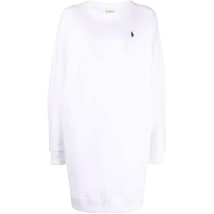 Белое платье с длинными рукавами SS22 Polo Ralph Lauren, белый
Белое платье с длинными рукавами SS22 Polo Ralph Lauren, белый