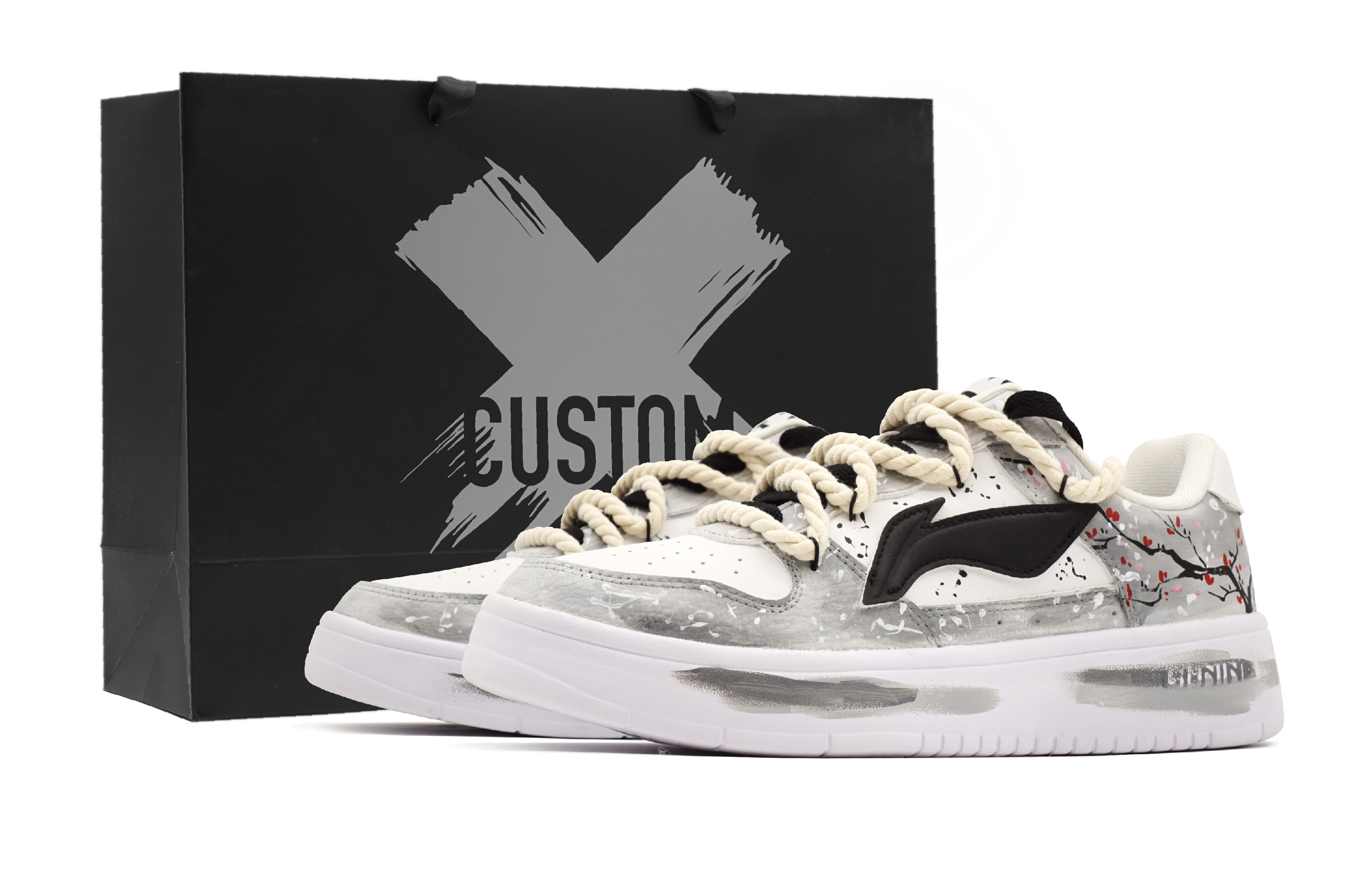 LINING Кроссовки для скейтборда Pontoon Boats, износостойкие, дышащие, с амортизацией, низкие, мужские, белые
LINING Кроссовки для скейтборда Pontoon Boats, износостойкие, дышащие, с амортизацией, низкие, мужские, белые