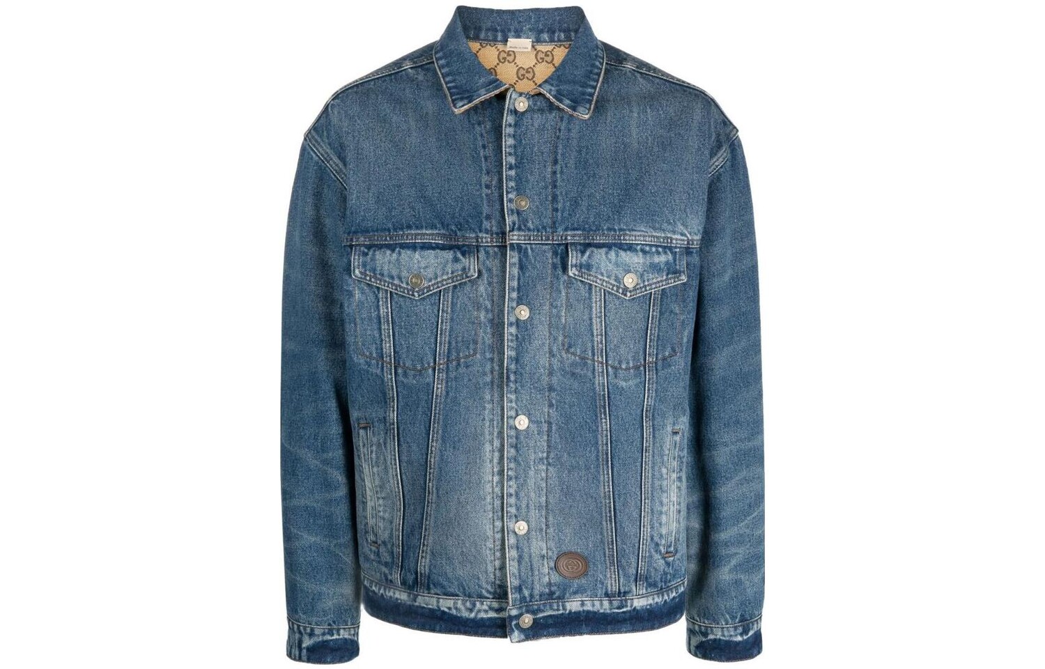 Джинсовая куртка мужская джинсовая синяя Gucci, синий
Джинсовая куртка мужская джинсовая синяя Gucci, синий