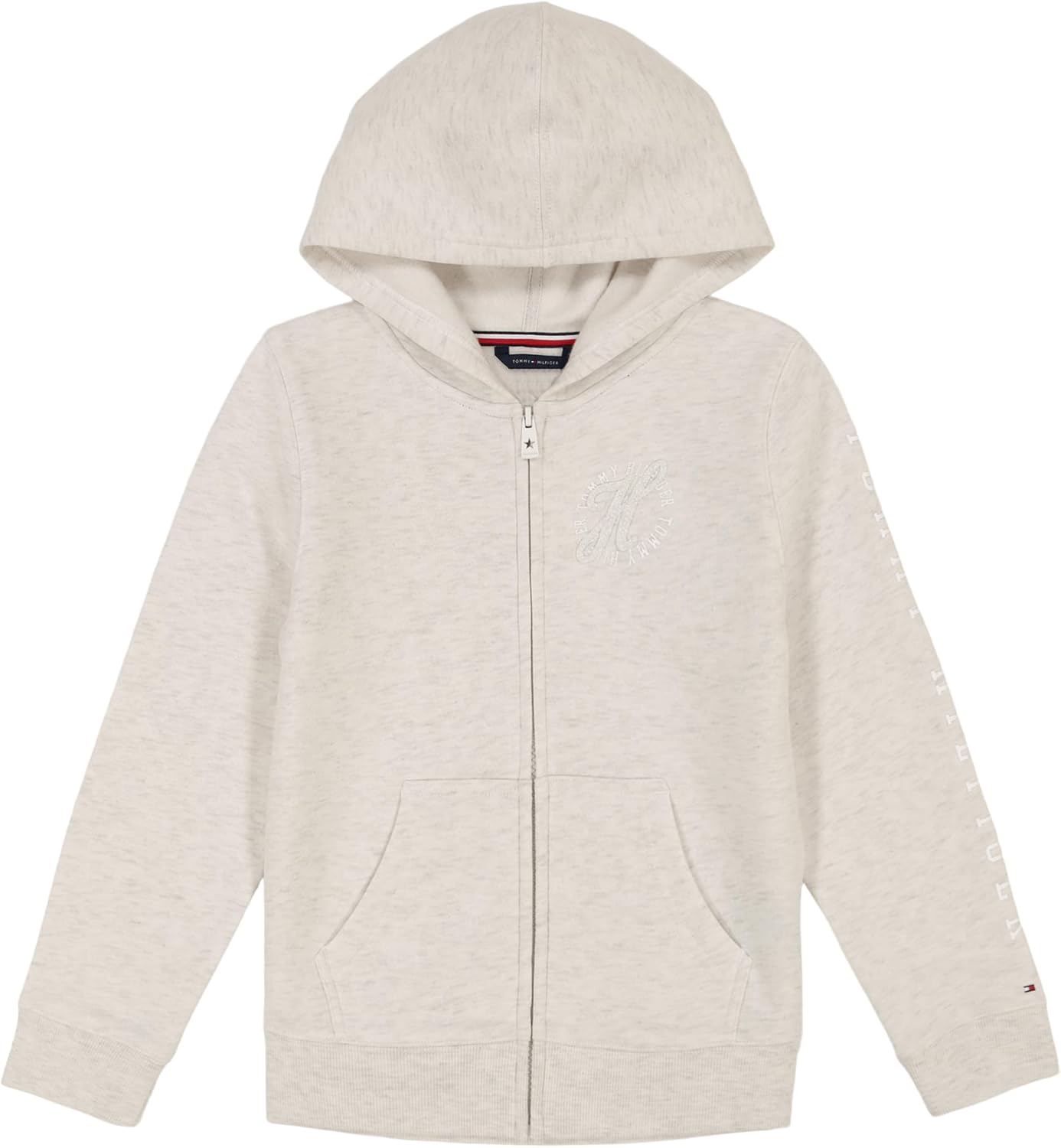 Флисовый свитер с круглым вырезом для девочек от Tommy Hilfiger, Oat Heather
Флисовый свитер с круглым вырезом для девочек от Tommy Hilfiger, Oat Heather