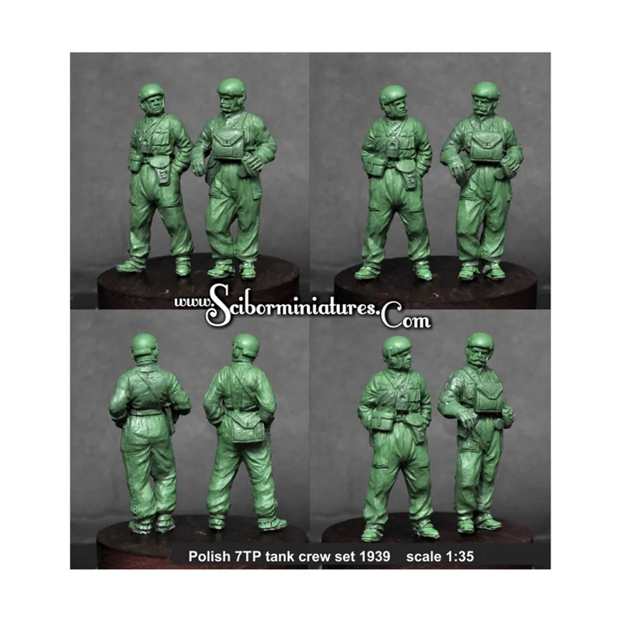 Польский комплект танкового экипажа 7ТП, Historical Miniatures - Polish (1:35) (Scibor Monstrous Miniatures)
Польский комплект танкового экипажа 7ТП, Historical Miniatures - Polish (1:35) (Scibor Monstrous Miniatures)