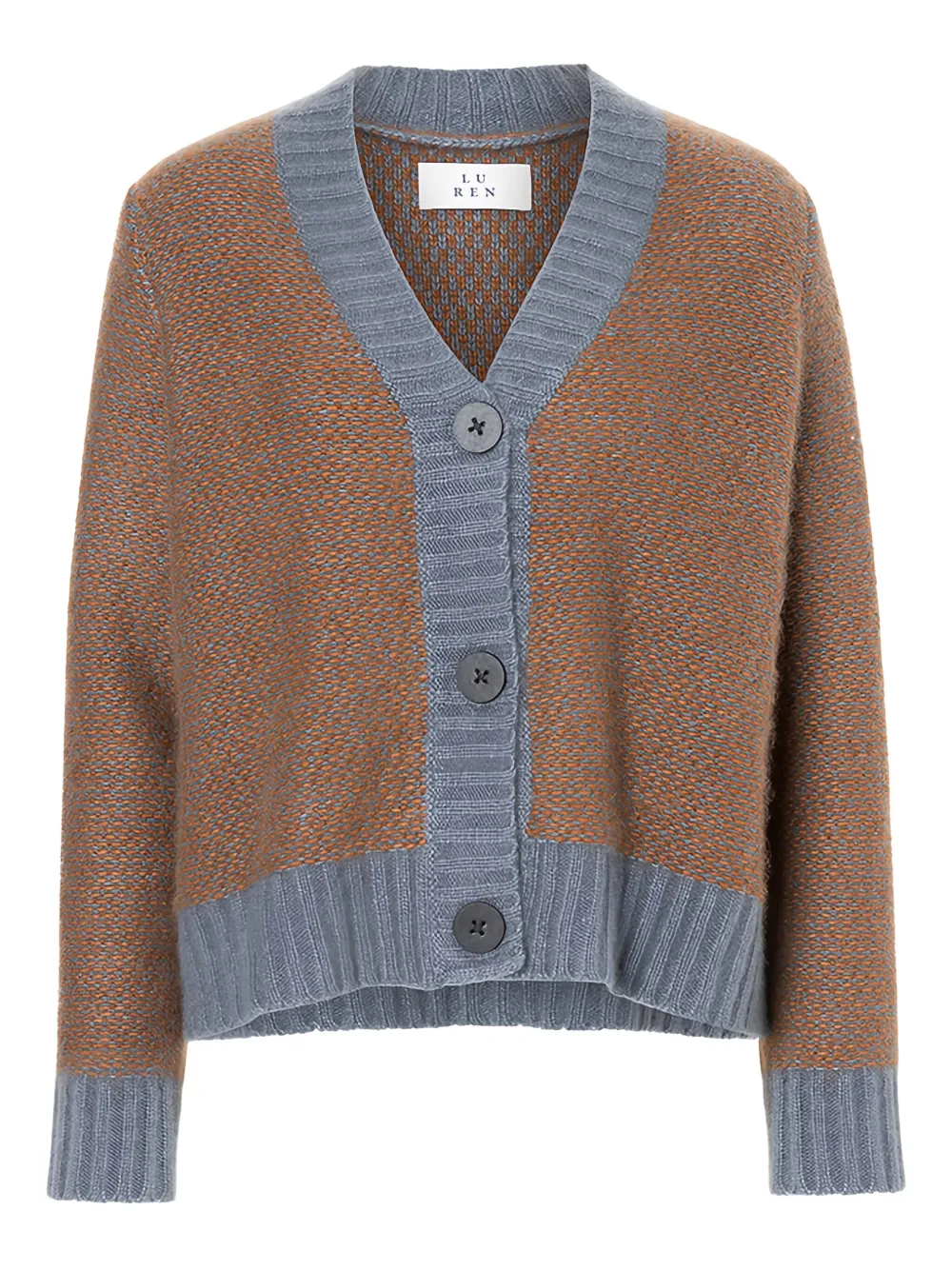 Джемпер с длинными рукавами и V-образным вырезом Lu Ren, коричневый
Джемпер с длинными рукавами и V-образным вырезом Lu Ren, коричневый