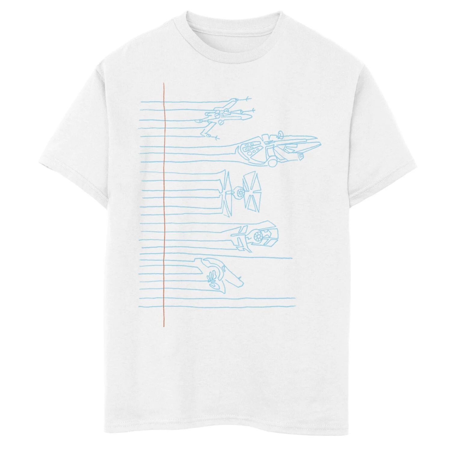 Футболка с рисунком «Звездные войны» для мальчиков 8–20 лет и эскизом домашнего задания Star Wars
Футболка с рисунком «Звездные войны» для мальчиков 8–20 лет и эскизом домашнего задания Star Wars