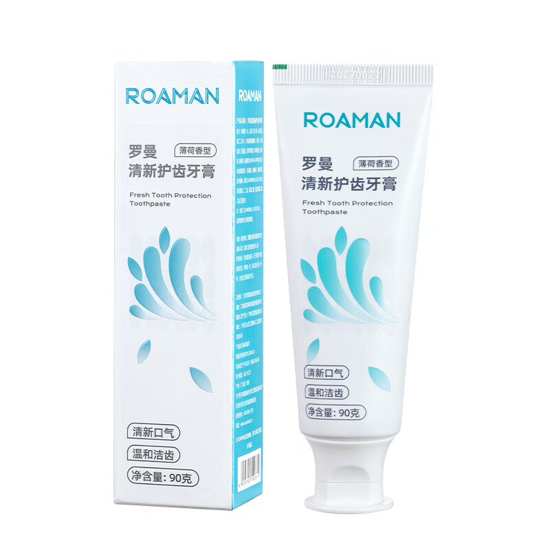 ROAMAN Зубная паста Mint 90 г/стик
ROAMAN Зубная паста Mint 90 г/стик