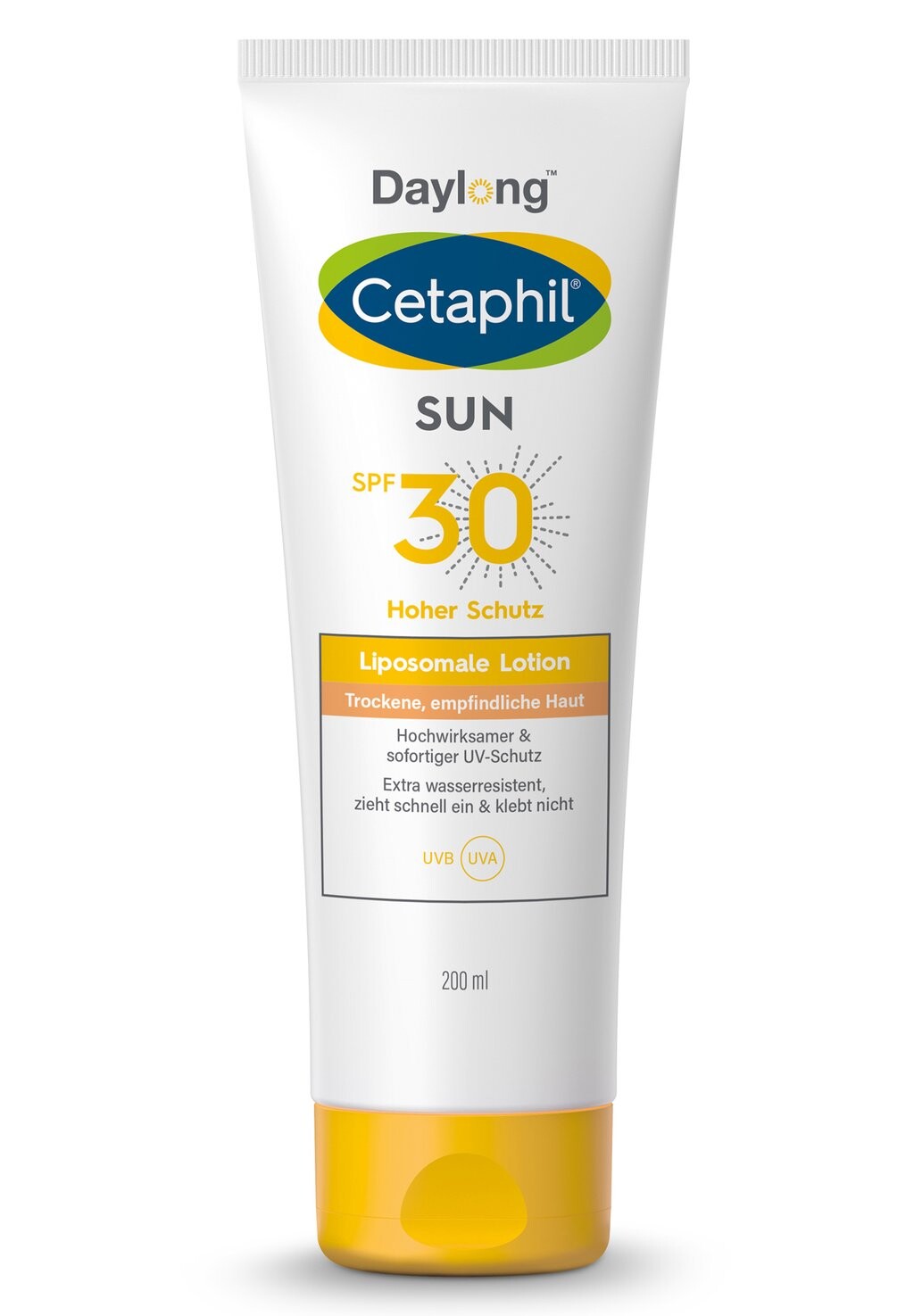 Защита от солнца SPF30 LIPOSOMALE LOTION Cetaphil Sun Daylong, цвет zartgelb
Защита от солнца SPF30 LIPOSOMALE LOTION Cetaphil Sun Daylong, цвет zartgelb