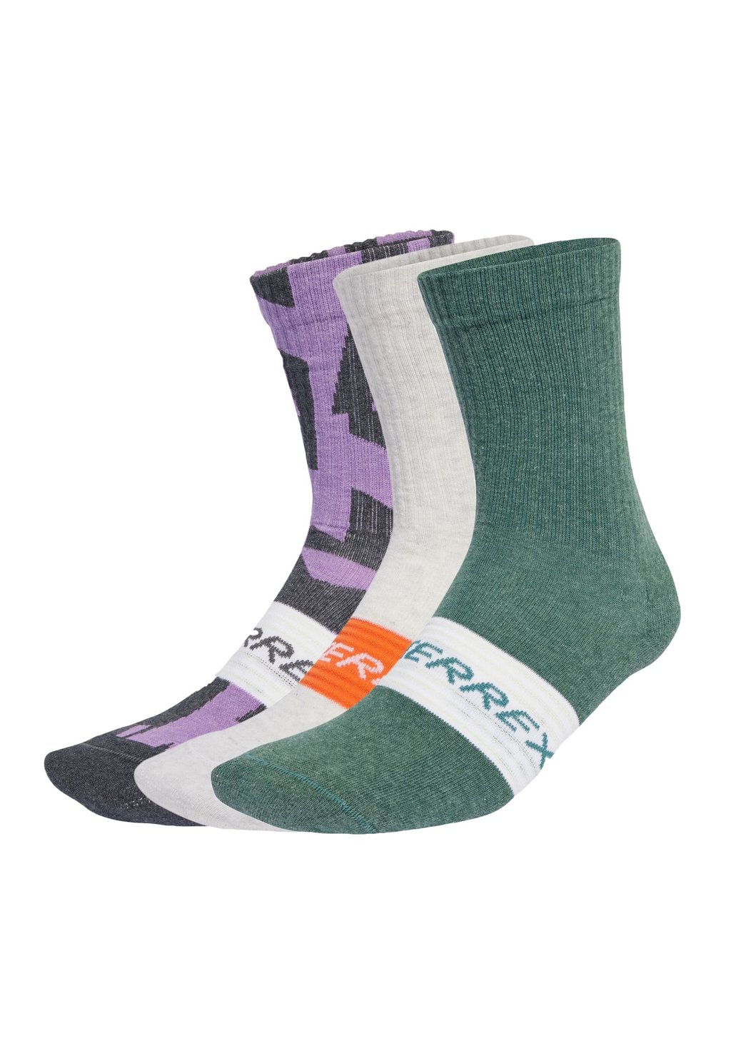 Спортивные носки 3 PACK Adidas Terrex, серый 
Спортивные носки 3 PACK Adidas Terrex, серый