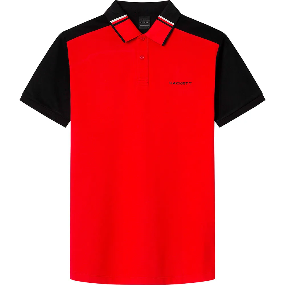 Поло с коротким рукавом Hackett Resort Col Block, красный
Поло с коротким рукавом Hackett Resort Col Block, красный