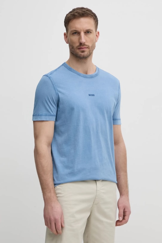 Хлопковая футболка Boss Orange, синий
Хлопковая футболка Boss Orange, синий