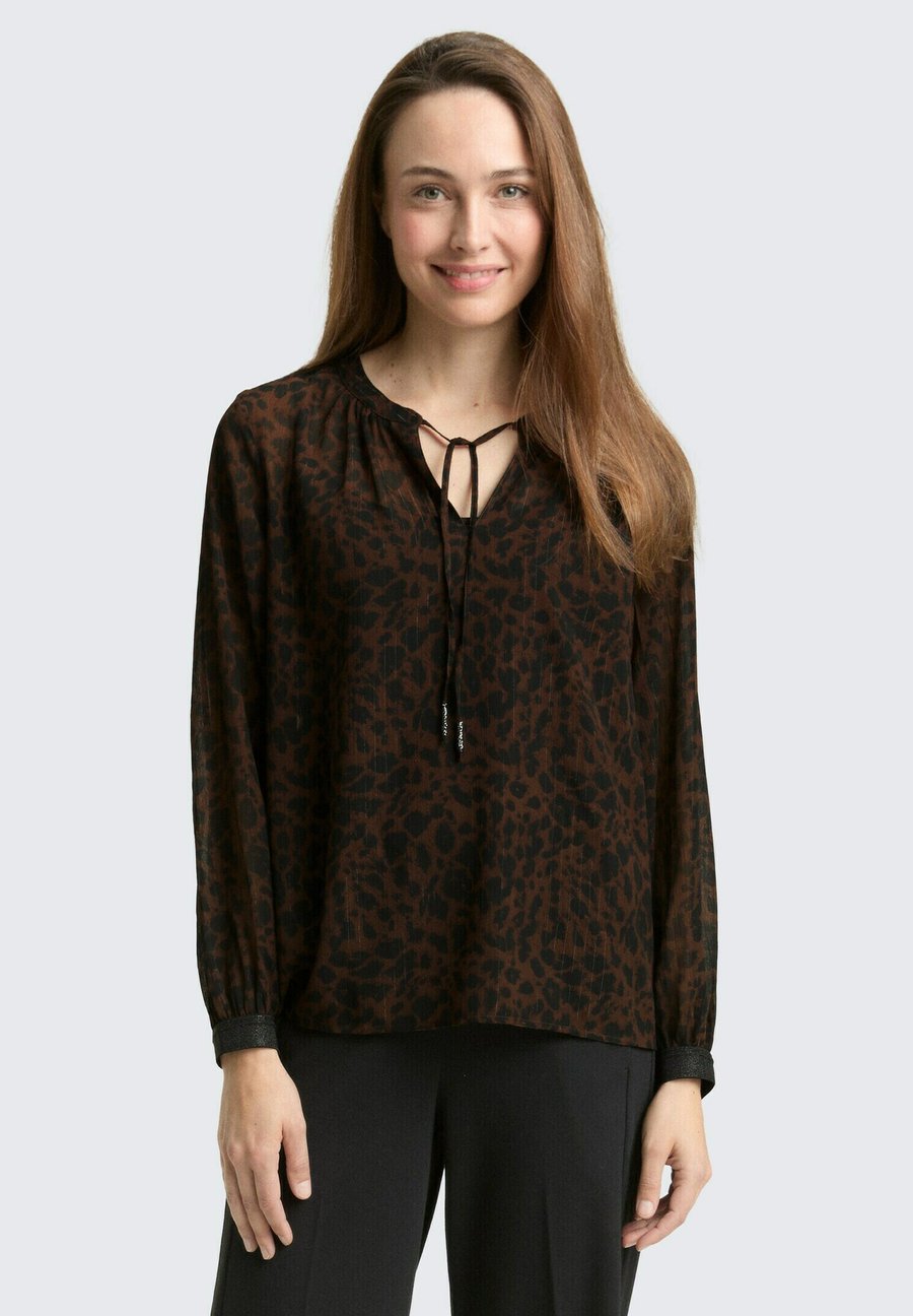 Блуза TOM TAILOR Blouse, Brown Black Small Leo Print/Brown
Блуза TOM TAILOR Blouse, Brown Black Small Leo Print/Brown